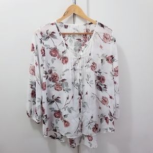 GENTLE FAWN Floral Blouse